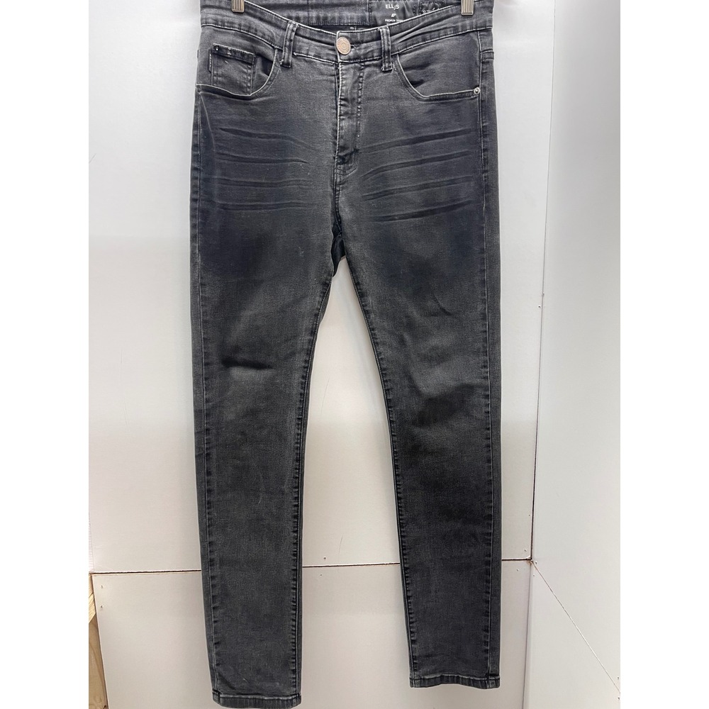 Ellus Premium Denim Women Skinny Jeans Faded Black Size 44 Chile 0658005